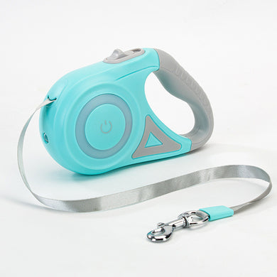 SafeWalk Pro — LED Retractable Dog Leash | Be Seen. Stay Safe